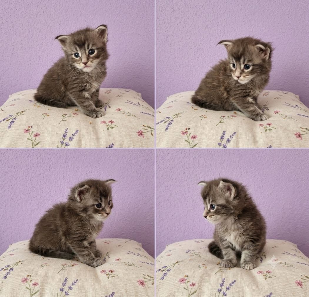 chaton maine coon male bleu 2
